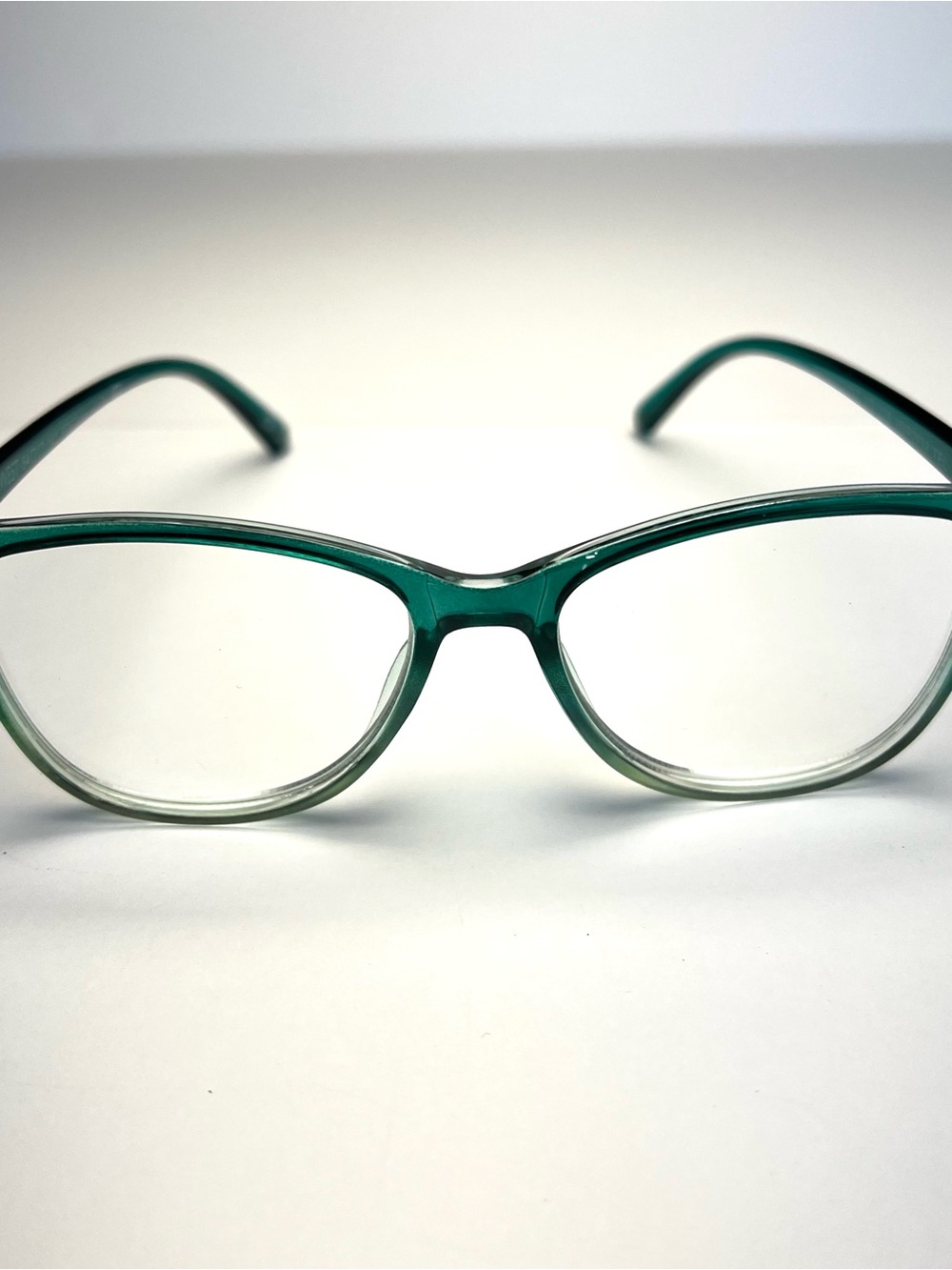 Nine West Reading Glasses +2.50 Readers Green Water New No Tag No Package - Picture 5 of 9